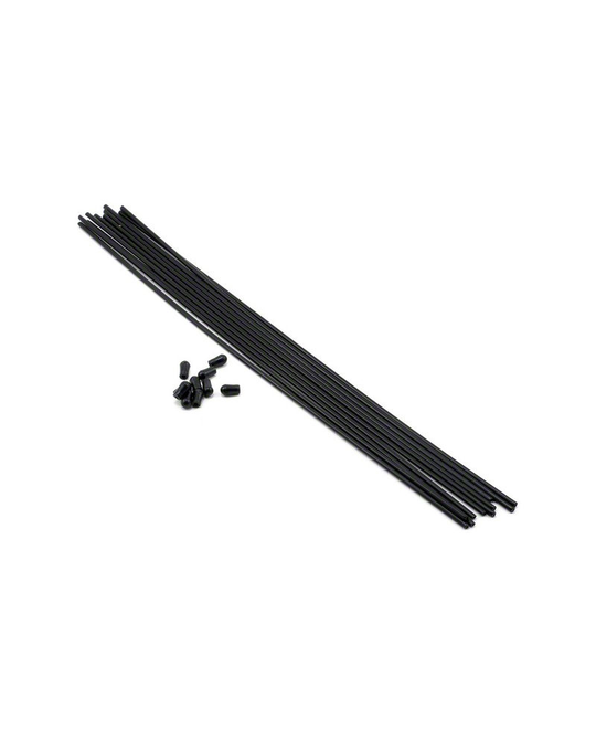 THE Antenna tube (Black) 10pcs -  JQA0023