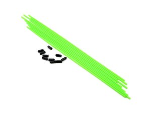 THE Antenna tube (Green) 10pcs -  JQA0024-rc---cars-and-trucks-Hobbycorner
