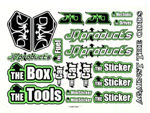 THE Car Sticker Sheet -  JQM0005 -  JQM0005-apparel-Hobbycorner