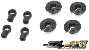 Low CG - Shock Ball End and Nylon Set (4 pcs) - 507233-rc---cars-and-trucks-Hobbycorner