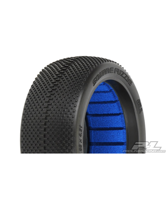 Square Fuzzie M3 (Soft) Off- Road 1:8 Buggy Tires -  9042- 02