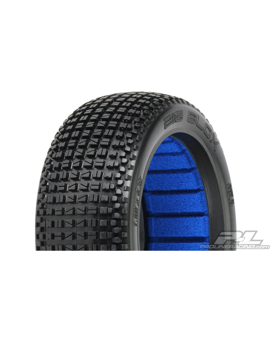 BIG BLOX M4 (Super Soft) Off- Road 1:8 Buggy Tires -  9048- 03