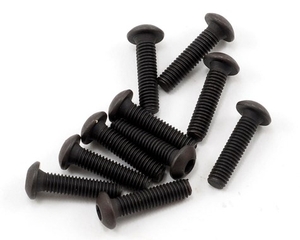 Button Head Screws, M3 x 12mm (10) -  TLR5904-nuts,-bolts,-screws-and-washers-Hobbycorner
