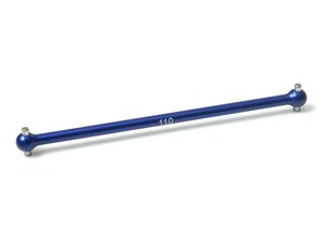 THE 110mm Centre Dogbone, Option Weight Front (Blue) -  JQB0151-rc---cars-and-trucks-Hobbycorner