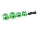 THE Linkage Collars, 3 Big, 1 Small (Green) -  JQB0153