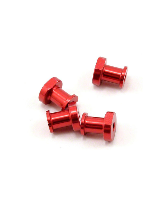 THE Lightweight Aluminium Shock Holder (4 pcs Red) -  JQB0247