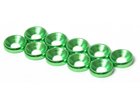 THE M4 Countersunk Washer 10pcs (Green) -  JQA0034