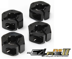 Aluminum 7075 - Hex Wheel Adapter +0.75mm (4 pcs) - 507287-rc---cars-and-trucks-Hobbycorner