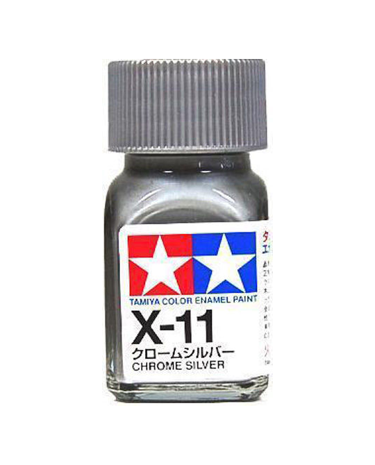 X11 Chrome Silver Enamel -  8011