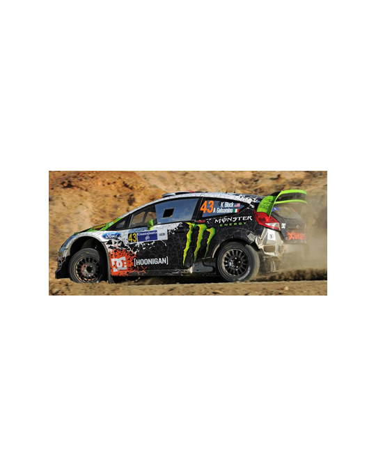 1/24 Fiesta RS WRC (Ken Block Decals & Gravel Transkit) Mexico 2012  -  BEL 003- KB12