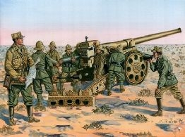 1- 72 ITALIAN CANNON 149 & CREW -  Jan- 65-model-kits-Hobbycorner