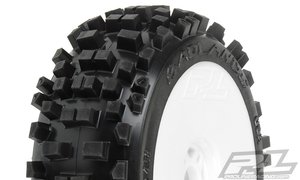 Badlands XTR (Firm) All Terrain 1:8 Buggy Tires Mounted -  9021- 18-wheels-and-tires-Hobbycorner