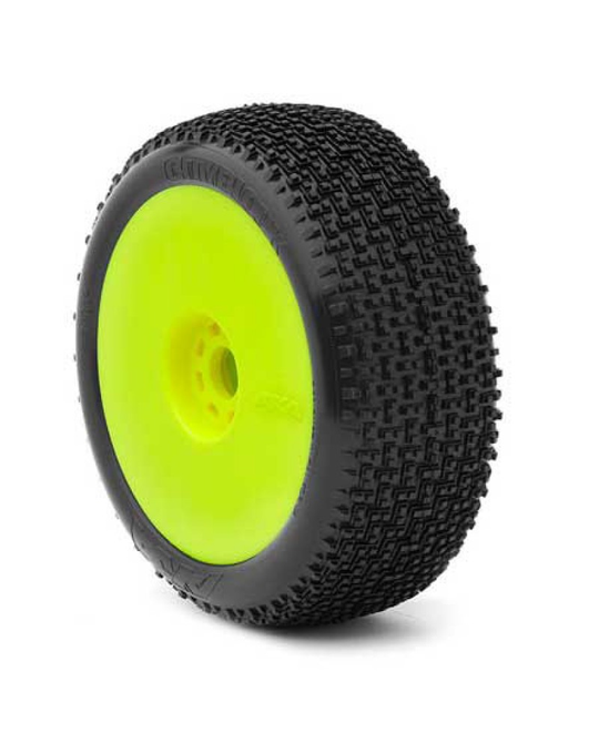 1:8 Buggy Cityblock -  Super Soft -  Evo Wheel -  Pre- Mounted Yellow -  14002VRY