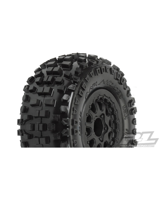 Short Course -  Badlands -  2.2"/3.0" M2 (Medium) Tires Mounted -  1182- 13