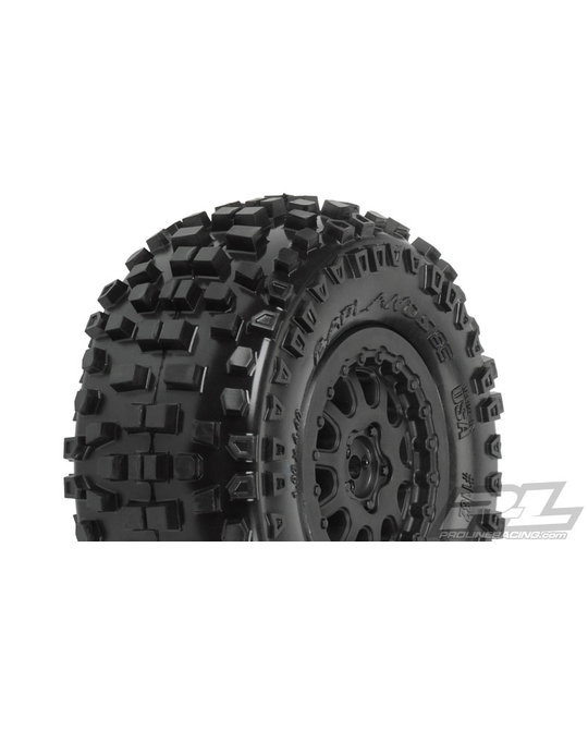 Short Course -  Badlands -  2.2"/3.0" M2 (Medium) Tires Mounted (ProTrac) -  1182- 15