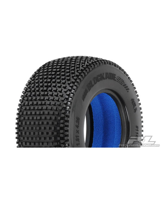 Blockade - 2.2"/3.0" M3 (Soft) - 1/10 SC Front or Rear Tires - 1183-02