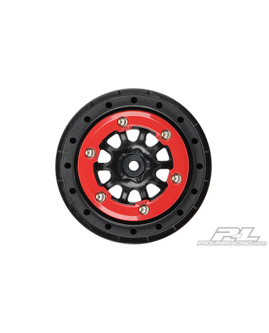 Short Course -  ProTrac Suspension Kit Renegade 2.2"/3.0" Red/Black Bead- Loc Wheels -  2731- 03