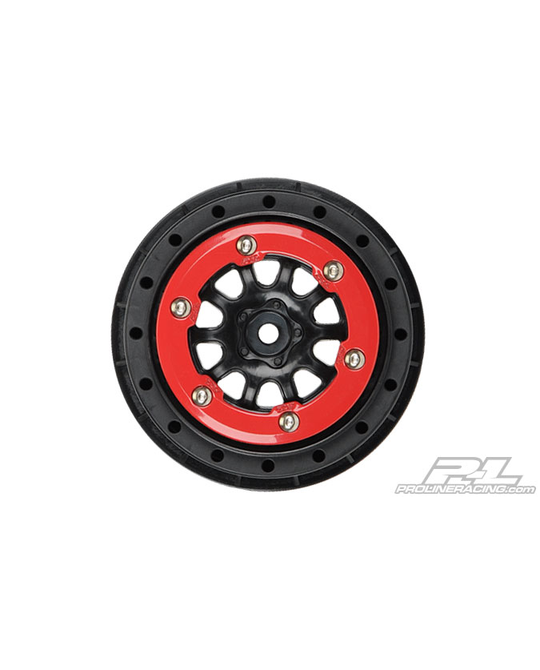 Short Course -  ProTrac Suspension Kit Renegade 2.2"/3.0" Red/Black Bead- Loc Wheels -  2731- 03