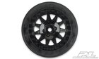 Short Course -  F- 11 2.2"/3.0" Black Wheels for PRO- 2 SC, SCTE 4x4, SC10RS 2WD, SC10 4x4, SCT410 and all ProTrac Kits Front or Rear -  2740- 03