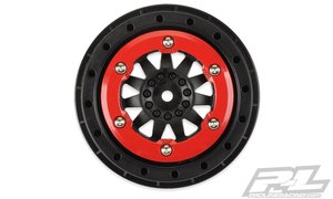 Short Course -  ProTrac F- 11 2.2"/3.0" Red/Black Bead- Loc Wheels -  2745- 03-wheels-and-tires-Hobbycorner