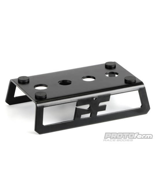 Satin Black Car Stand for 1- 10 and 1- 12 Cars -  6256- 00