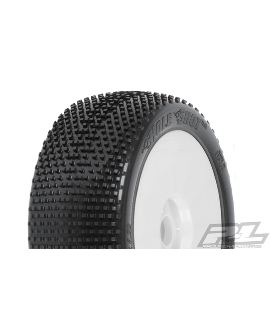 Hole Shot X3 (Soft) Off- Road 1:8 Buggy Tires Mounted -  9041- 033