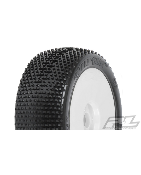 Hole Shot X3 (Soft) Off- Road 1:8 Buggy Tires Mounted -  9041- 033