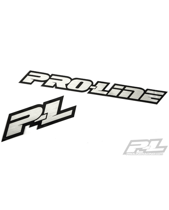 Pro- Line Pride Brushed Aluminum Decals -  9507- 03