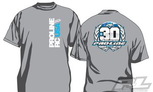 30th Anniversary Gray T- Shirt -  S -  9800- 01-apparel-Hobbycorner