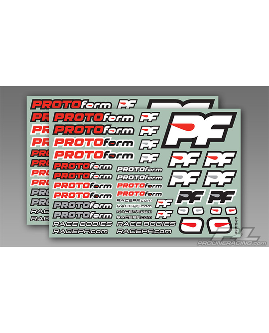 PROTOform Team Decals -  9912- 39 -  9912- 39