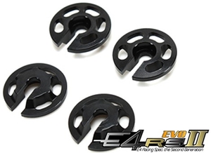 Aluminum 7075 - Lower Springs cups (4 pcs) - 507278-rc---cars-and-trucks-Hobbycorner