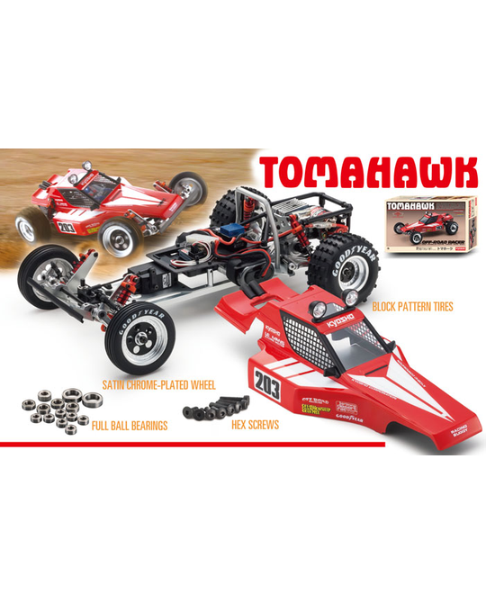 Tomahawk 1/10 Retro EP Kit  -  KYO 30615