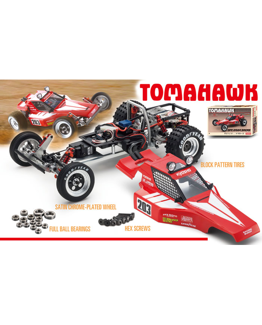 Tomahawk 1/10 Retro EP Kit  -  KYO 30615