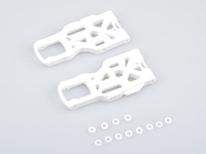 THE White JQRacing Front Arms -  JQB0338LE-rc---cars-and-trucks-Hobbycorner
