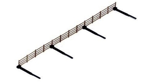 Trackside Fencing -  HOR R0537-trains-Hobbycorner