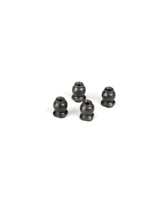 Suspension Balls 8.8mm Flanged 8B,8T -  LOSA6048