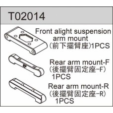 Front Bulk head/Hinge Pin holde -  T02014-rc---cars-and-trucks-Hobbycorner