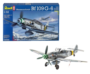 1- 32 MESSERSCHMITT BF109 G- 6 - 04665-model-kits-Hobbycorner