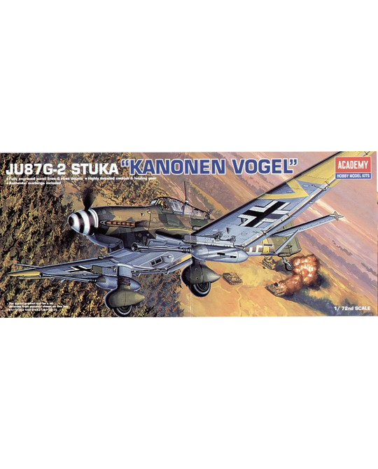 1- 72 JU- 87G- 2 STUKA KANONEN VOGEL -  9- 12404