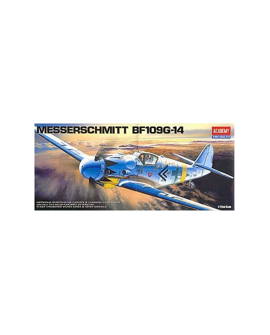 1- 72 MESSERSCHMITT BF109G- 14 -  9- 12454