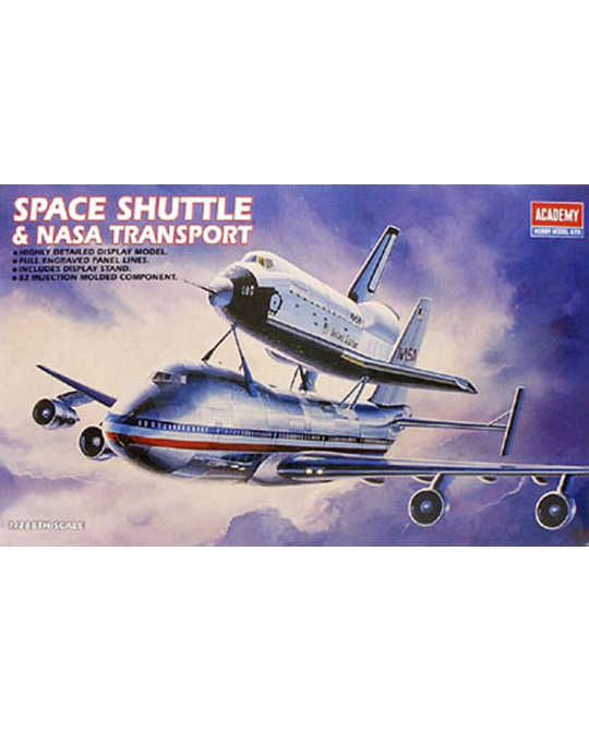 1/288 SHUTTLE & 747 CARRIER -  9- 12708