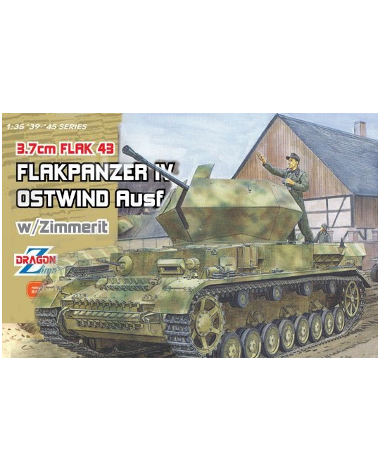 1:35 FLAKPANZER OSTWIND WITH ZIMMERIT -  DR6746