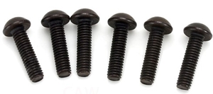 M3.5 x 13mm Button Head (6) -  123513BU-nuts,-bolts,-screws-and-washers-Hobbycorner