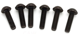 M3.5 x 13mm Button Head (6) -  123513BU-nuts,-bolts,-screws-and-washers-Hobbycorner