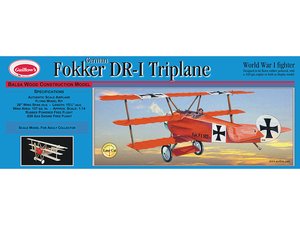 Fokker DR- 1 Triplane -  GUI 0204LC-motorised-kits-Hobbycorner