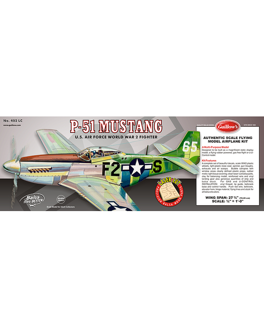 P- 51 Mustang -  GUI 0402LC