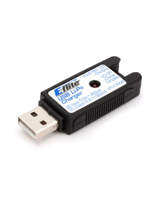 1S USB Li- Po Charger, 350mA -  EFLC1008