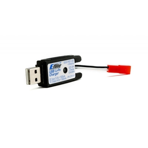 1S USB LiPo Charger, 500mA, JST -  EFLC1010-chargers-and-accessories-Hobbycorner