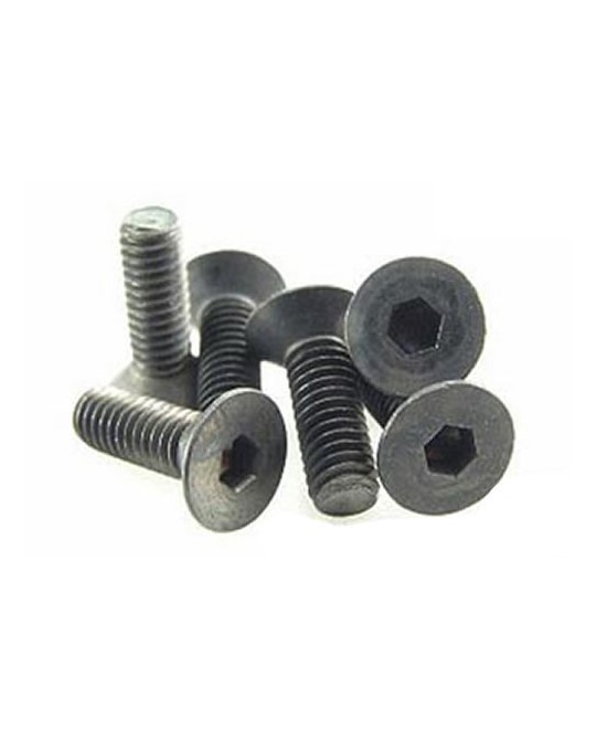 Screws Flat Head 4 x 8mm (6 pcs) -  126408