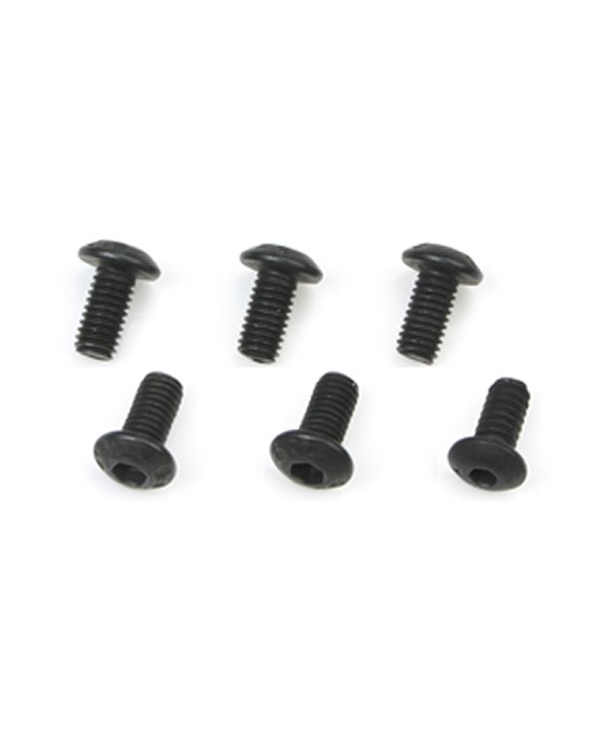 Screws Button Head 4 x 10mm (6 pcs) -  126410BU